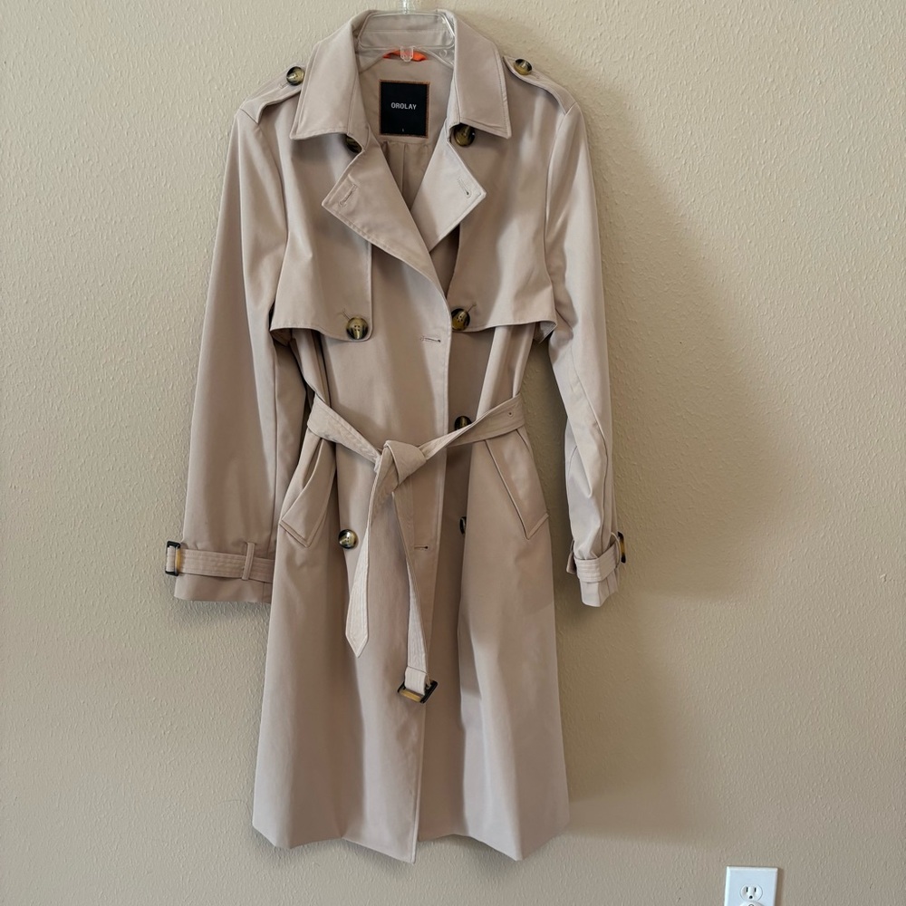 Women's Classic Beige Trench Coat